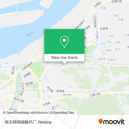 南京精细碳酸钙厂 map