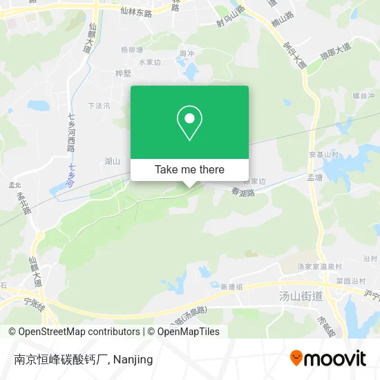 南京恒峰碳酸钙厂 map