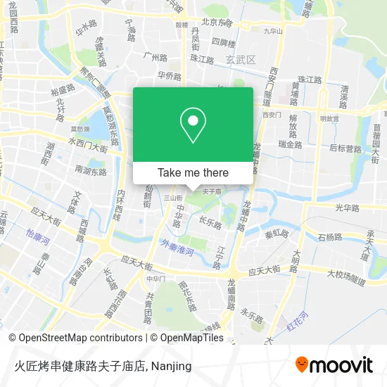 火匠烤串健康路夫子庙店 map