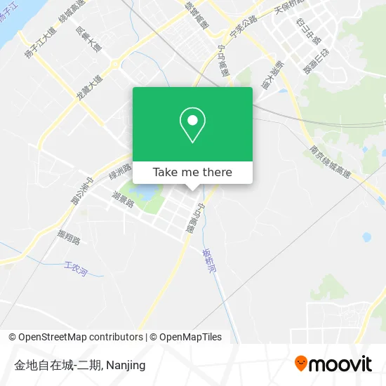 金地自在城-二期 map