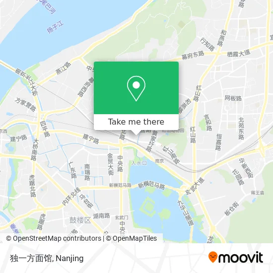 独一方面馆 map