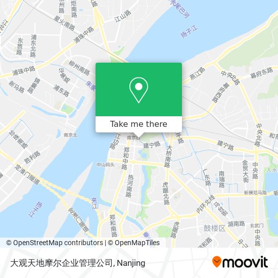 大观天地摩尔企业管理公司 map
