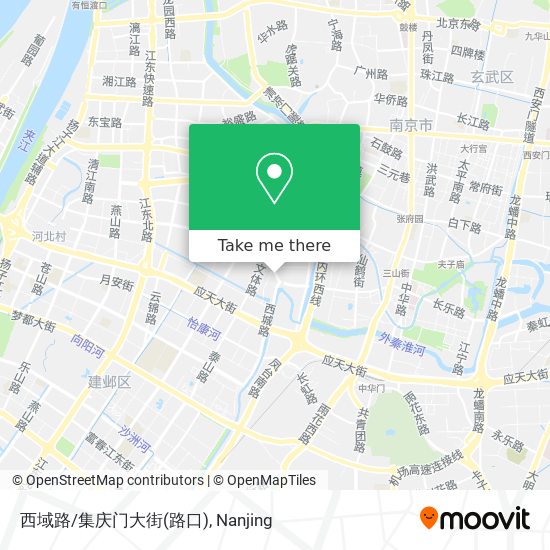 西域路/集庆门大街(路口) map
