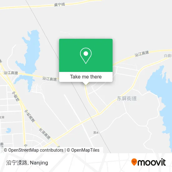 沿宁溧路 map