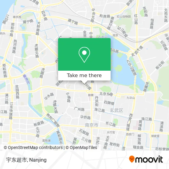宇东超市 map