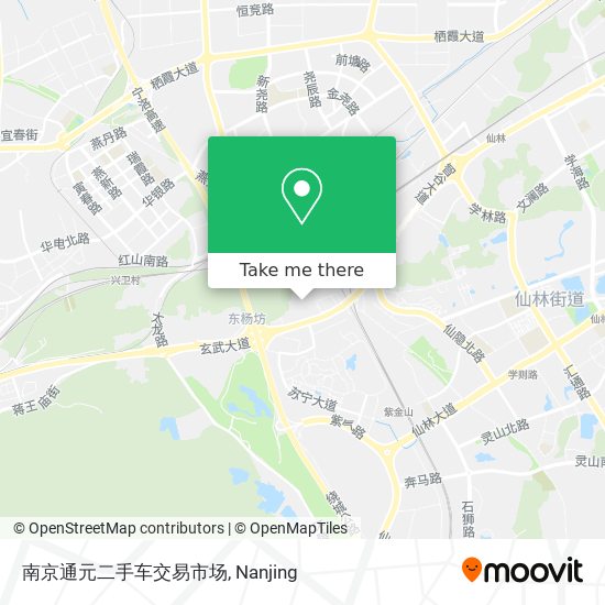 南京通元二手车交易市场 map