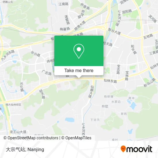 大宗气站 map