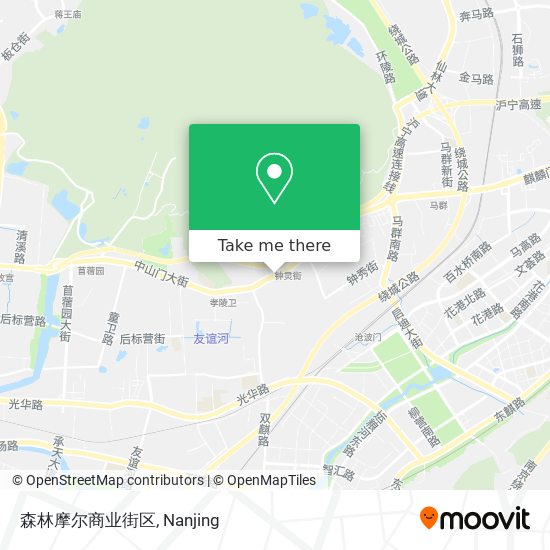 森林摩尔商业街区 map