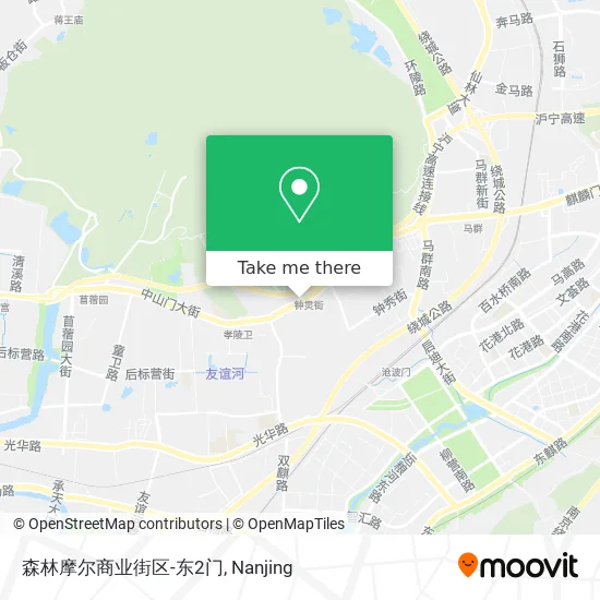 森林摩尔商业街区-东2门 map