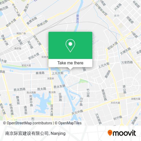 南京际宸建设有限公司 map