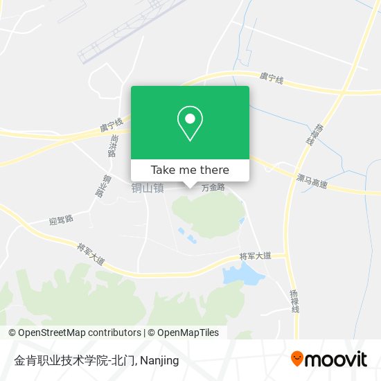 金肯职业技术学院-北门 map