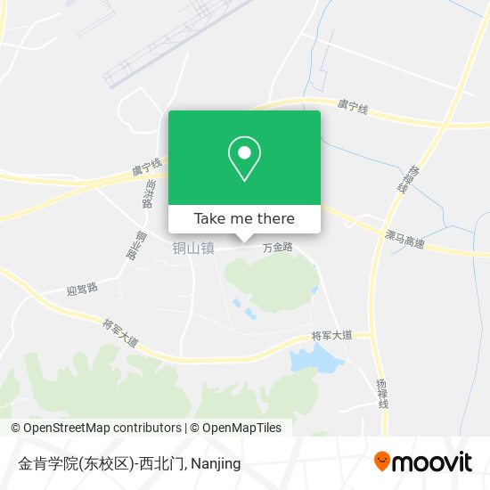 金肯学院(东校区)-西北门 map