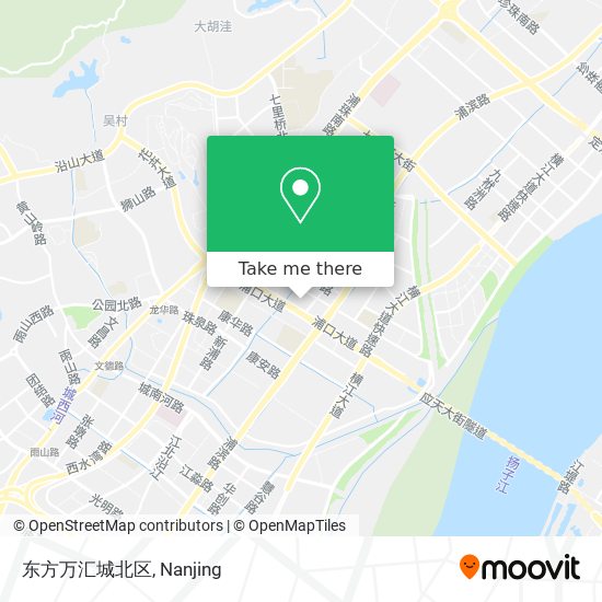 东方万汇城北区 map
