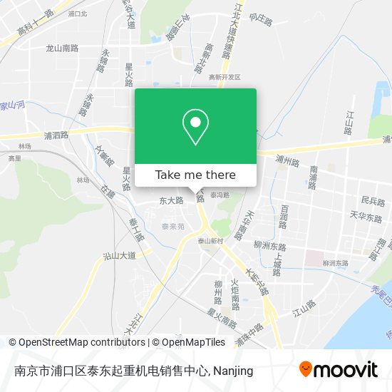 南京市浦口区泰东起重机电销售中心 map