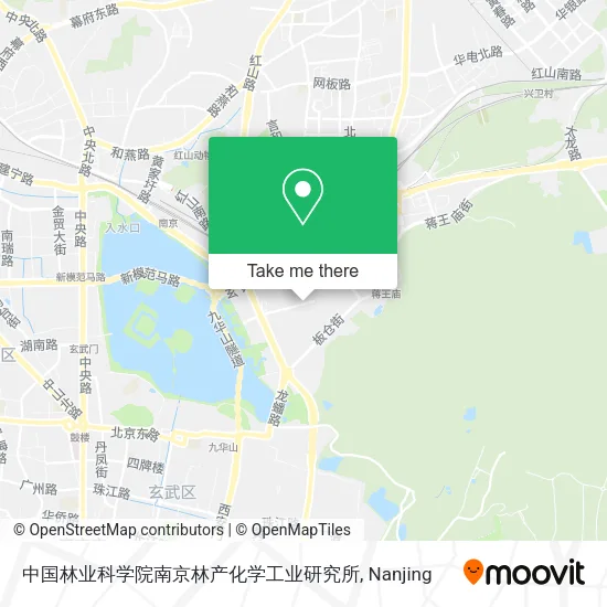 中国林业科学院南京林产化学工业研究所 map