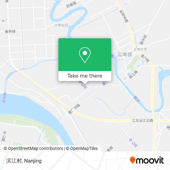 滨江村 map