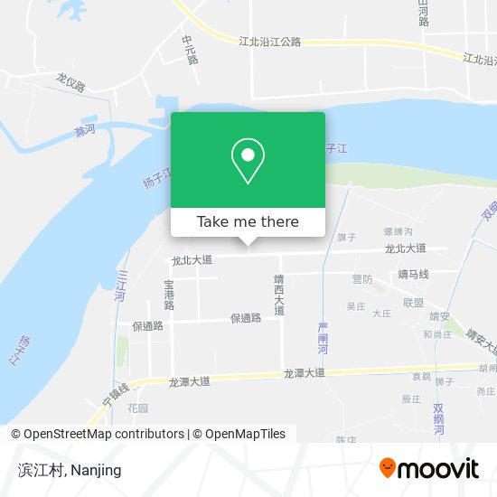 滨江村 map
