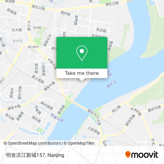 明发滨江新城157 map
