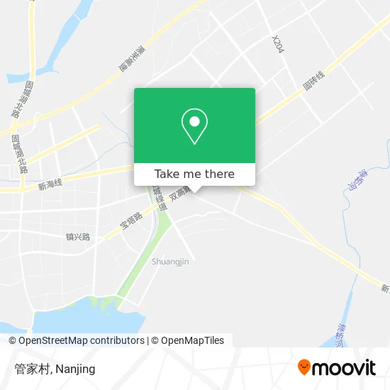 管家村 map