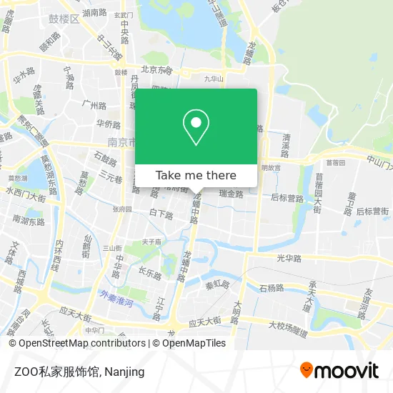 ZOO私家服饰馆 map