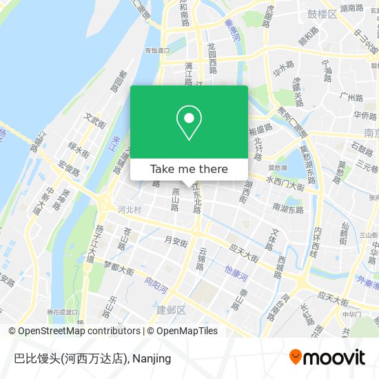 巴比馒头(河西万达店) map