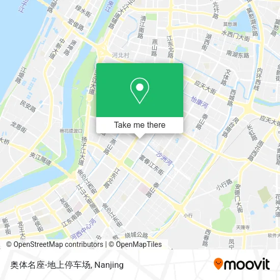 奥体名座-地上停车场 map
