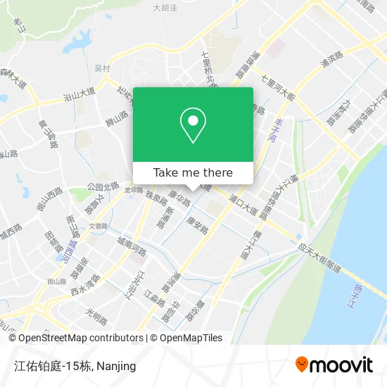 江佑铂庭-15栋 map
