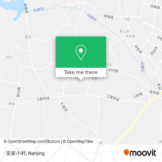 雷家小村 map