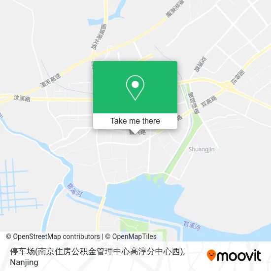 停车场(南京住房公积金管理中心高淳分中心西) map