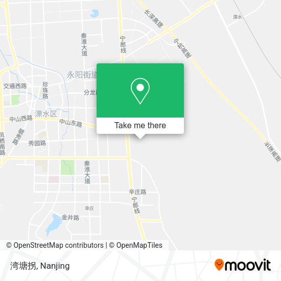 湾塘拐 map