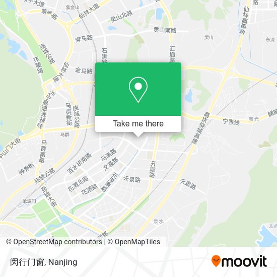 闵行门窗 map