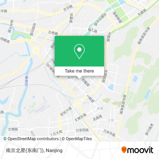 南京北星(东南门) map