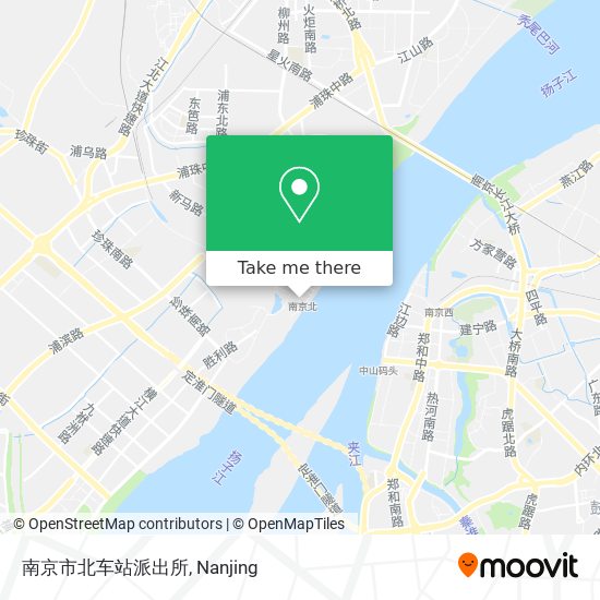 南京市北车站派出所 map