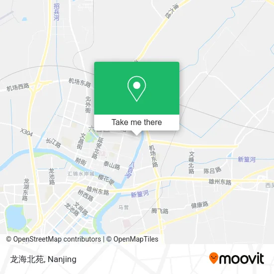龙海北苑 map