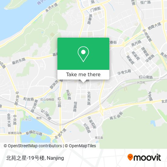 北苑之星-19号楼 map