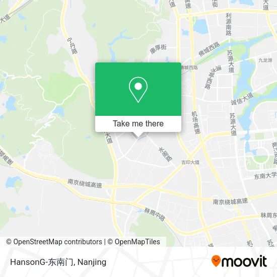HansonG-东南门 map