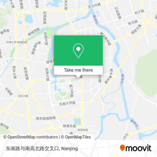 东南路与南高北路交叉口 map