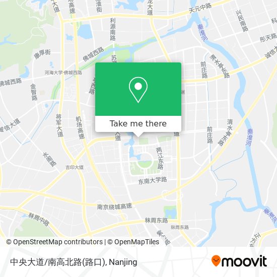 中央大道/南高北路(路口) map
