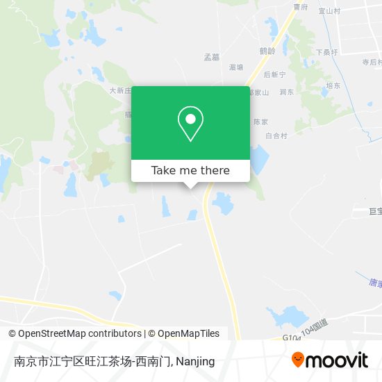 南京市江宁区旺江茶场-西南门 map