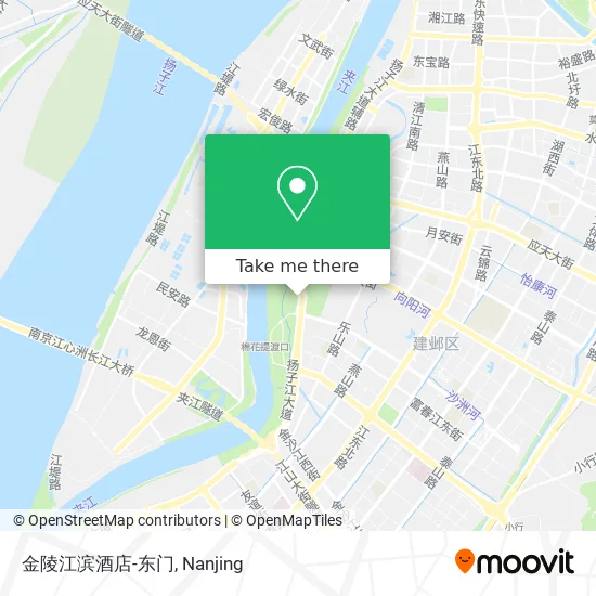 金陵江滨酒店-东门 map
