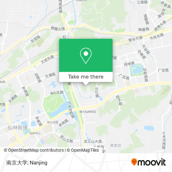 南京大学 map