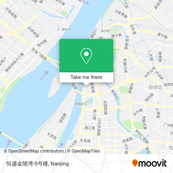 恒盛金陵湾-5号楼 map