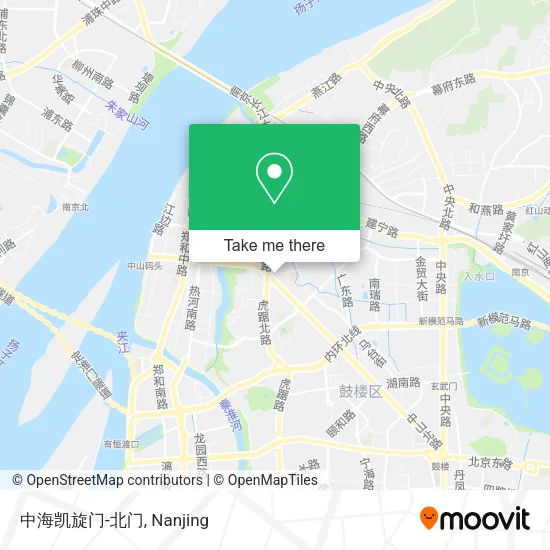 中海凯旋门-北门 map