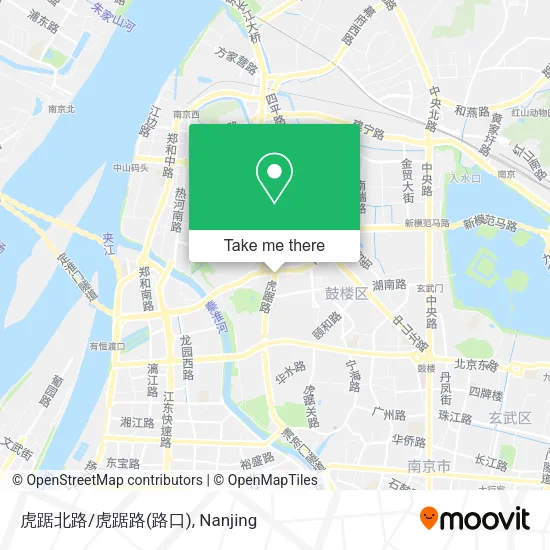 虎踞北路/虎踞路(路口) map
