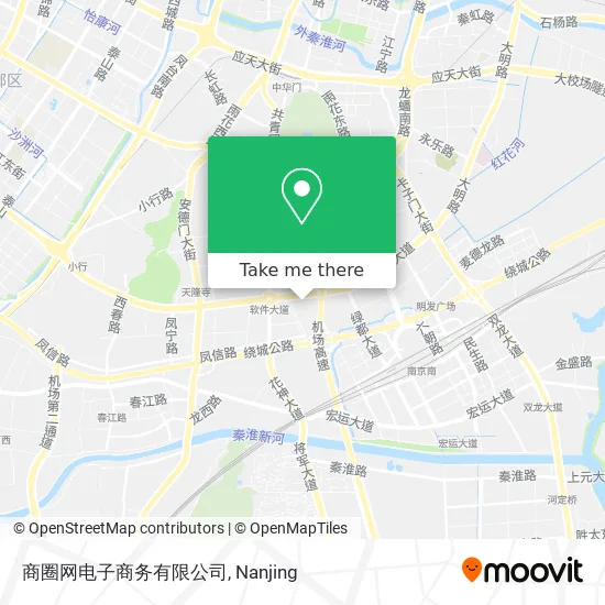 商圈网电子商务有限公司 map