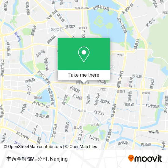 丰泰金银饰品公司 map