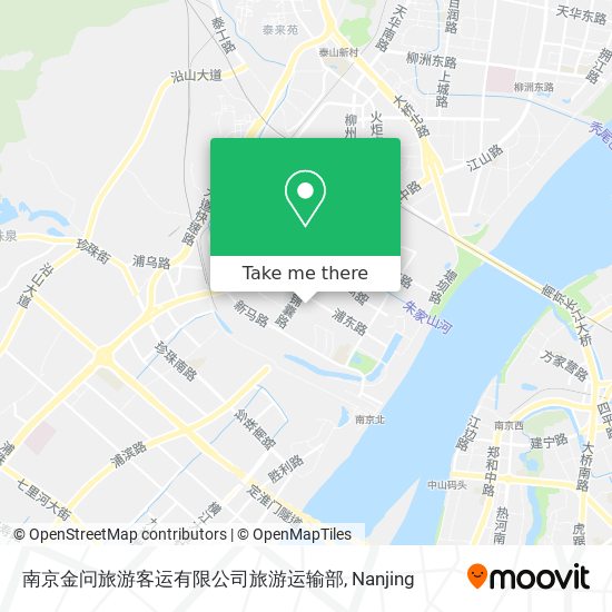 南京金问旅游客运有限公司旅游运输部 map