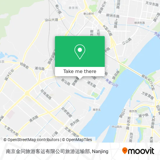 南京金问旅游客运有限公司旅游运输部 map