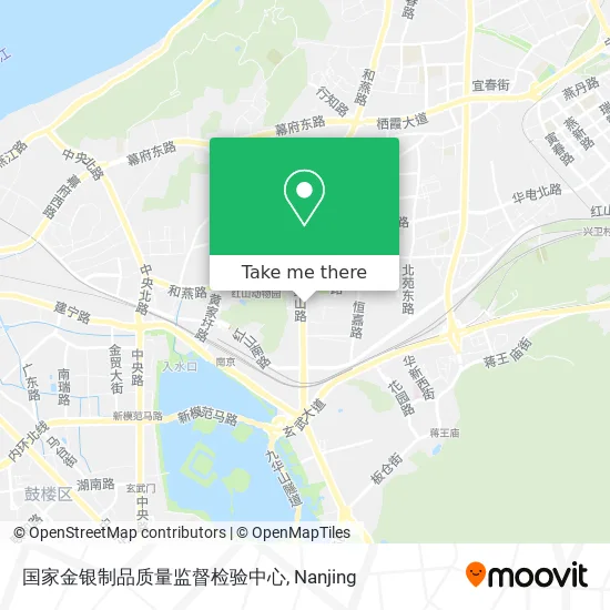 国家金银制品质量监督检验中心 map