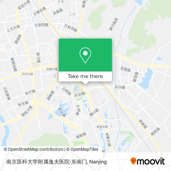 南京医科大学附属逸夫医院-东南门 map